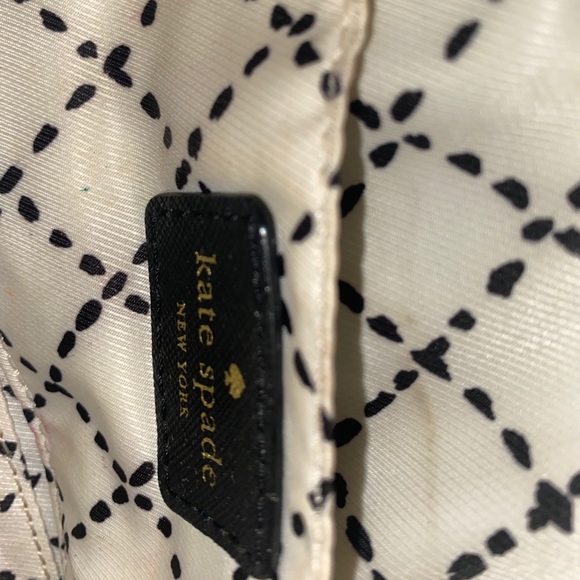🖤💕KATE SPADE clutch in metallic black. EUC 💕🖤 - Picture 12 of 13
